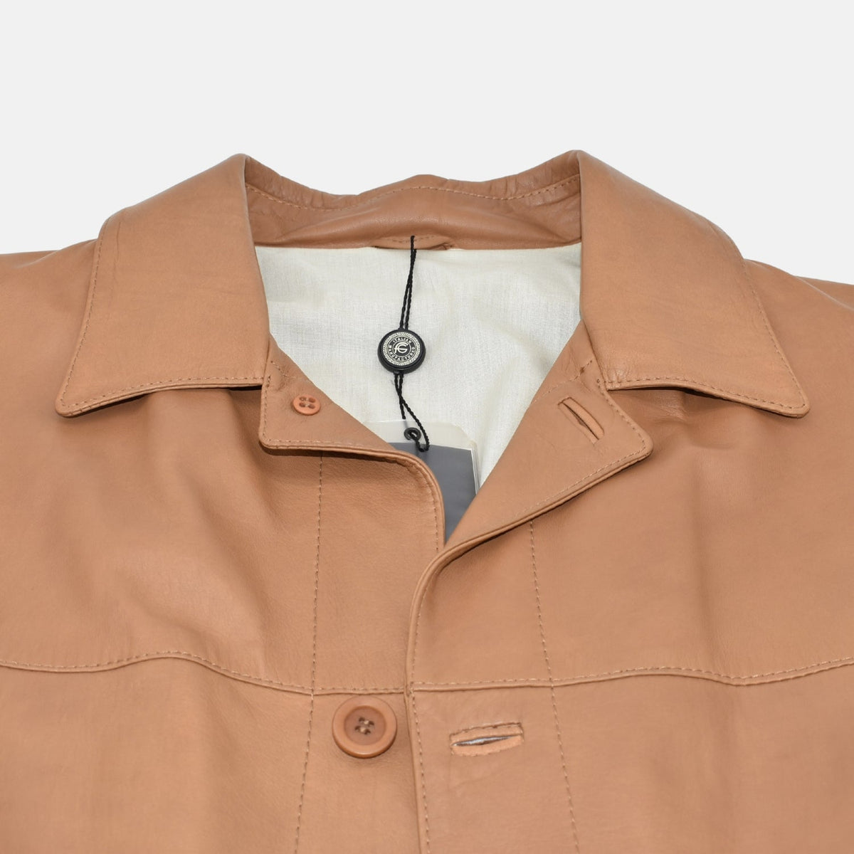 Camel Leather Jacket