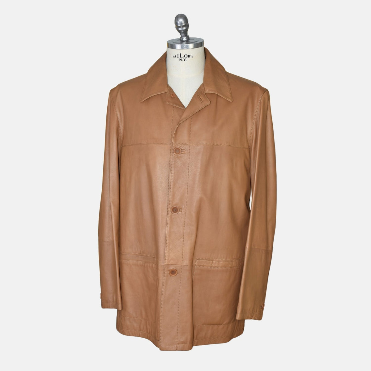 Camel Leather Jacket