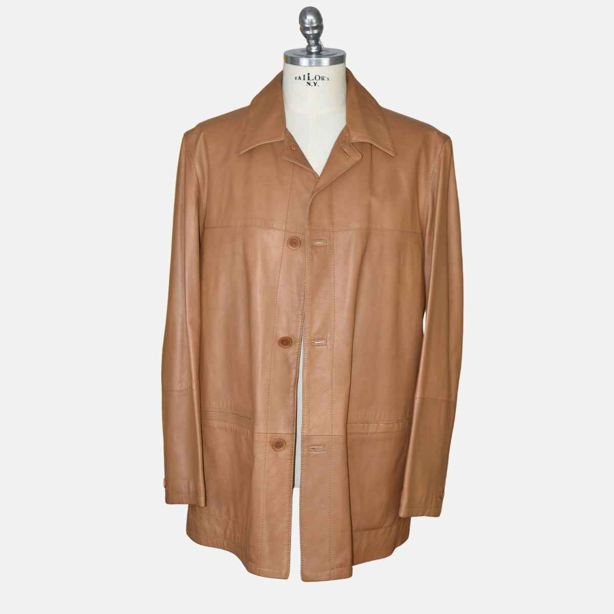 Camel Leather Jacket