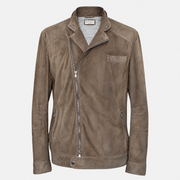 Brown Suede Jacket L