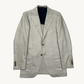 Beige/Grey Blazer made of Wool/Silk/Linen