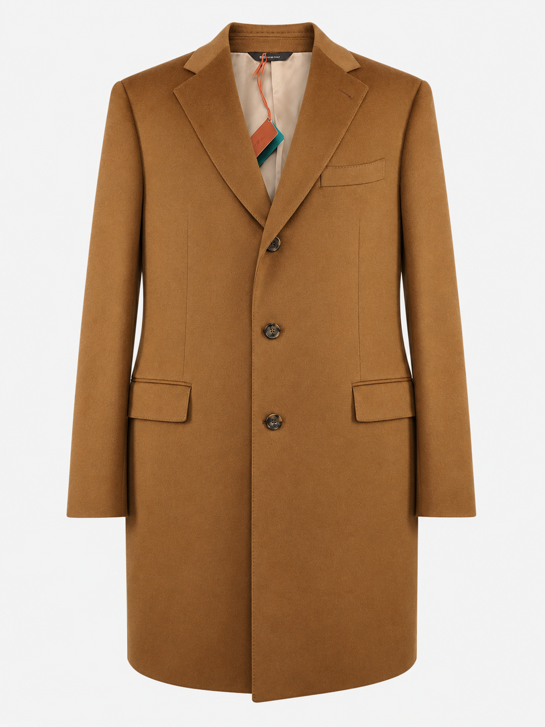 Camel Sartorial Torino Cashmere Coat