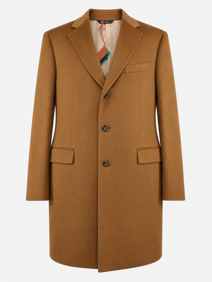 Camel Sartorial Torino Cashmere Coat
