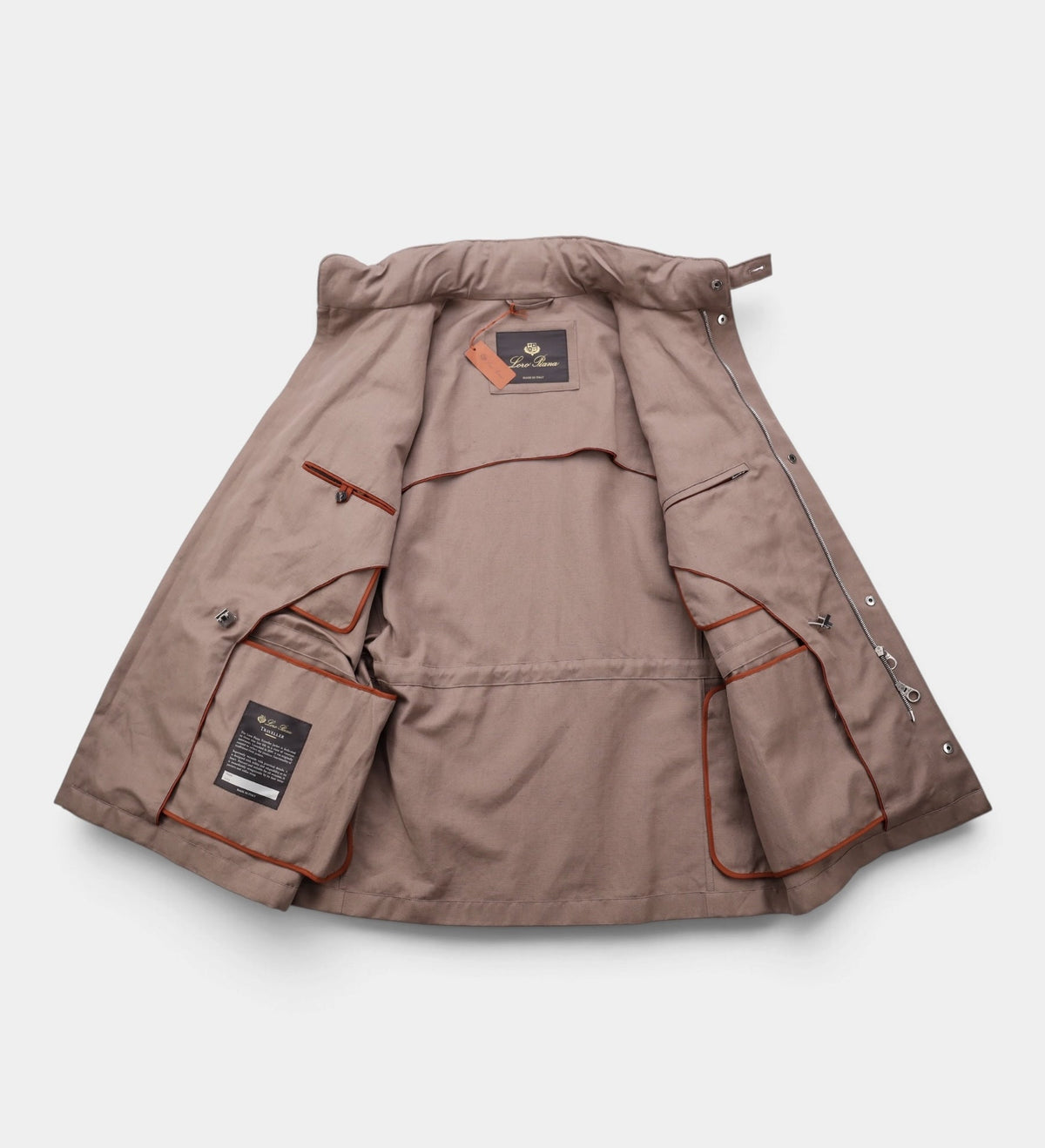 Taupe New Traveller Cotton/Linen Jacket