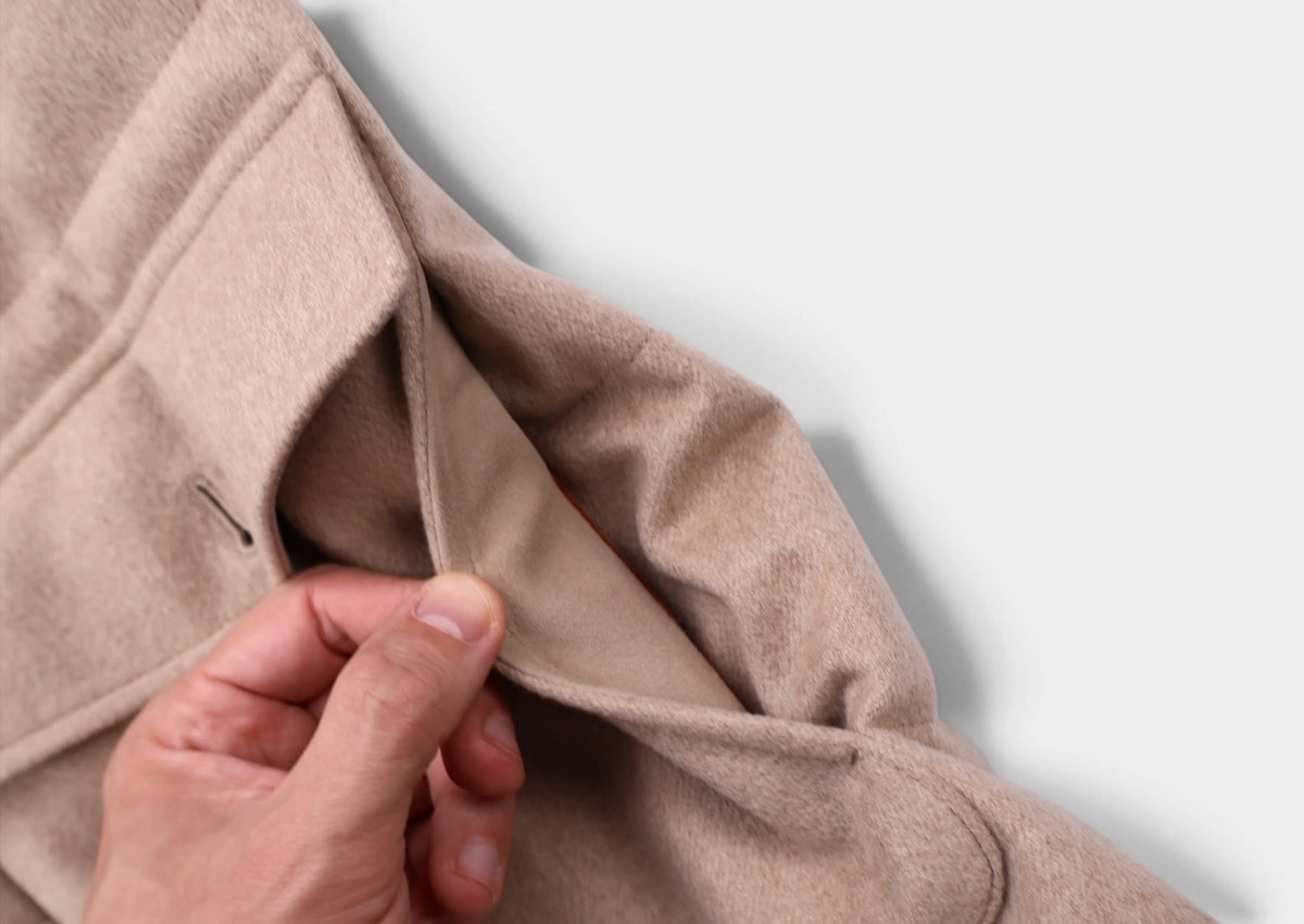 Beige Westernbrook Cashmere Down Parka