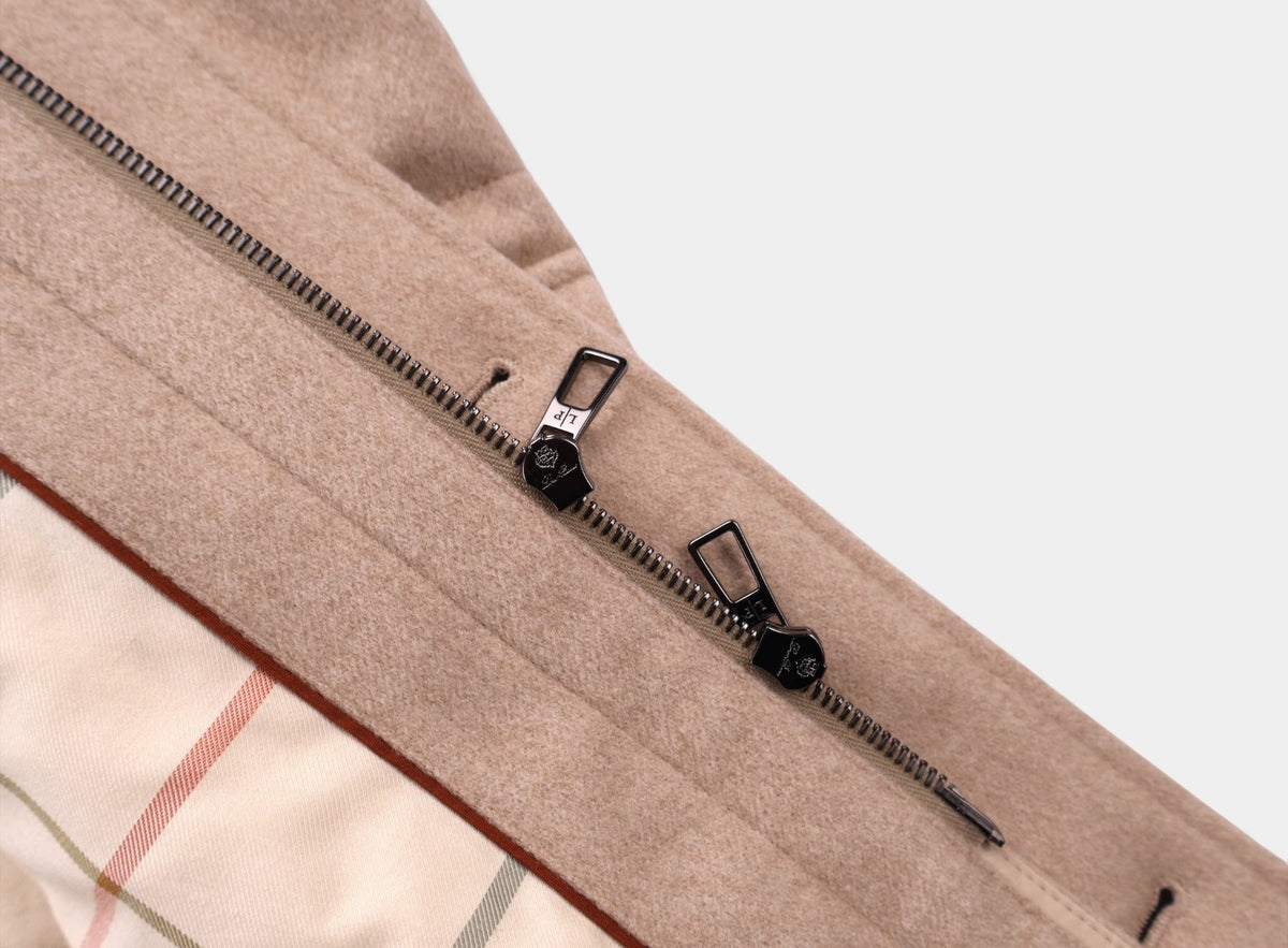 Beige Westernbrook Cashmere Down Parka