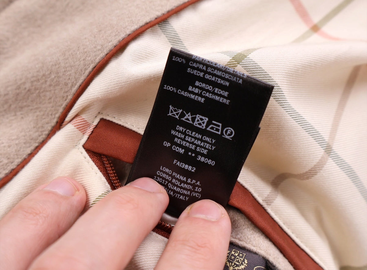Beige Westernbrook Cashmere Down Parka