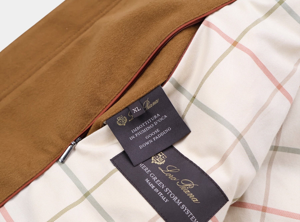 Camel Fillmore Cashmere Down Vest