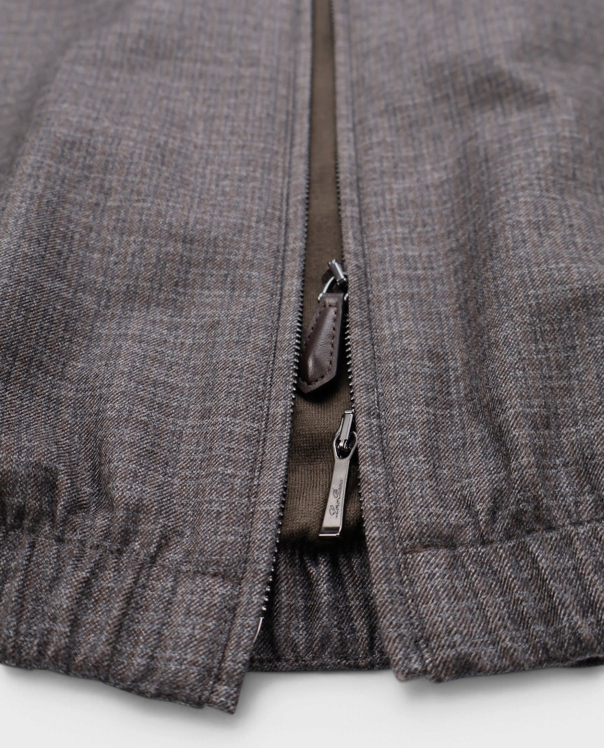 Brown Cashmere Award Bomber