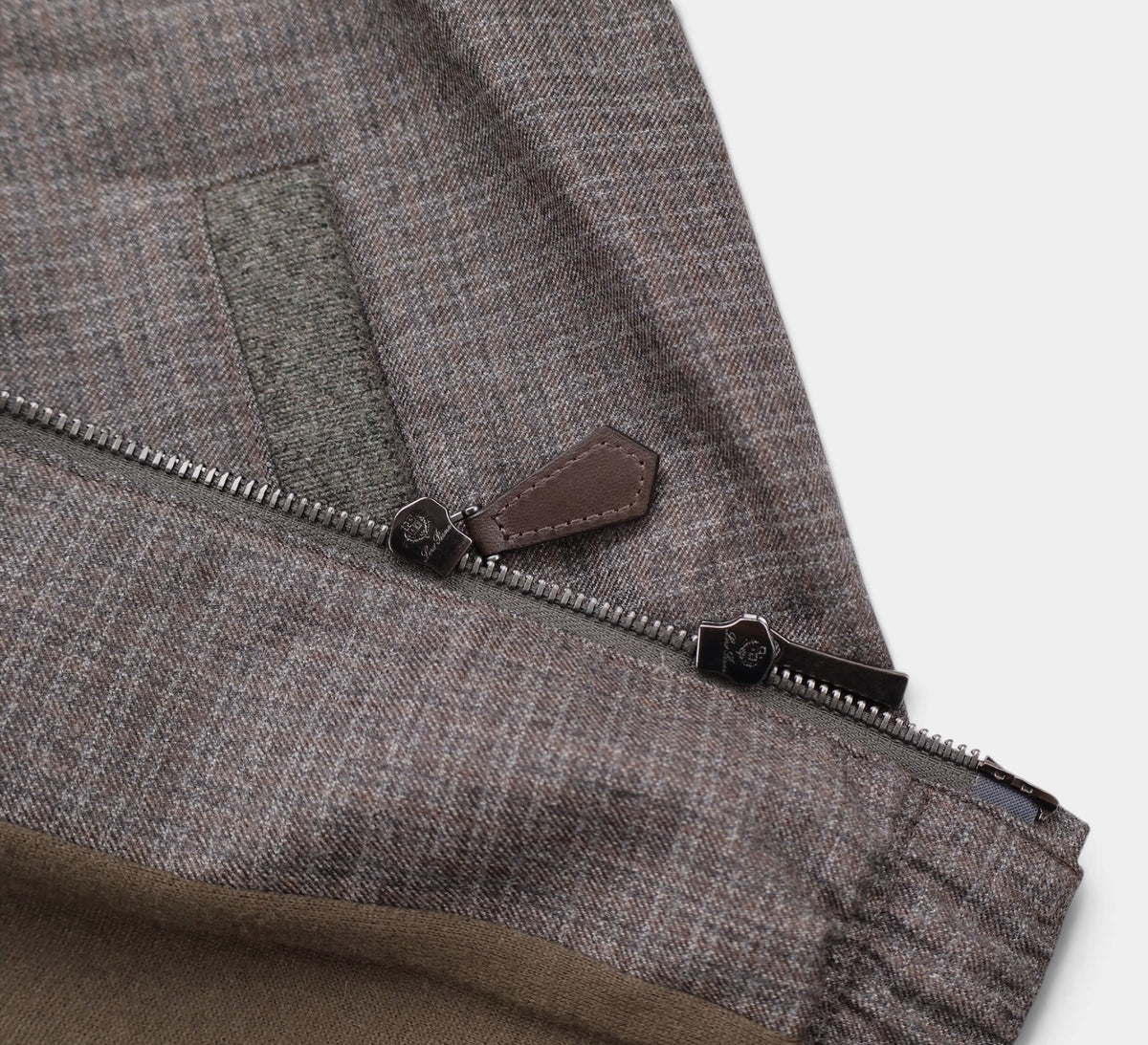 Brown Cashmere Award Bomber