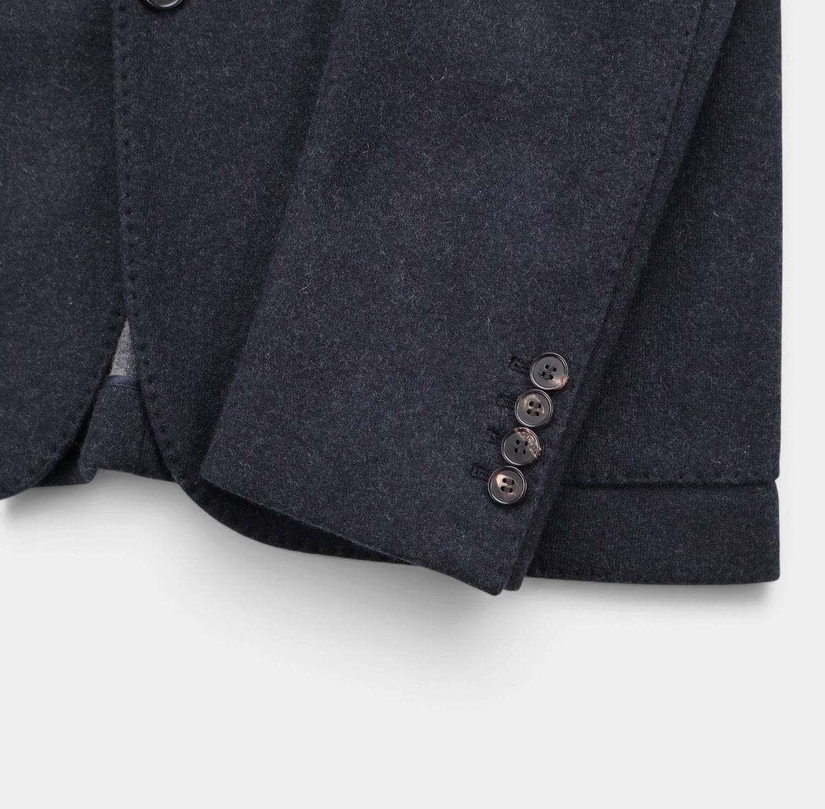 Navy Novalis Cashmere Jersey Jacket