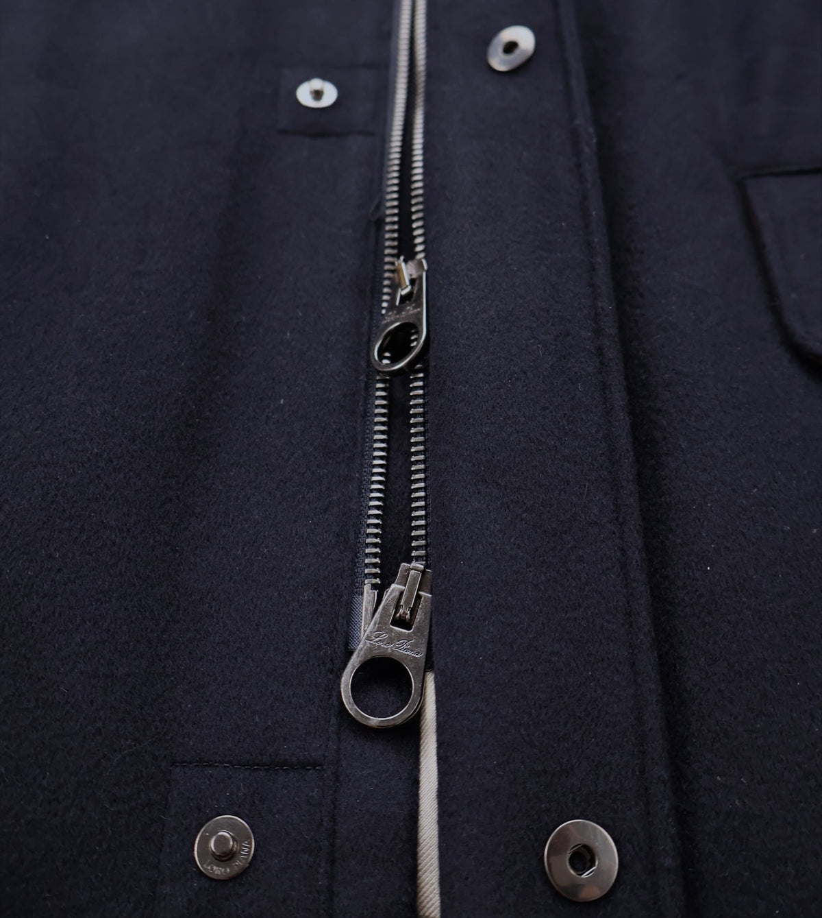 Navy Cashmere Traveller Jacket