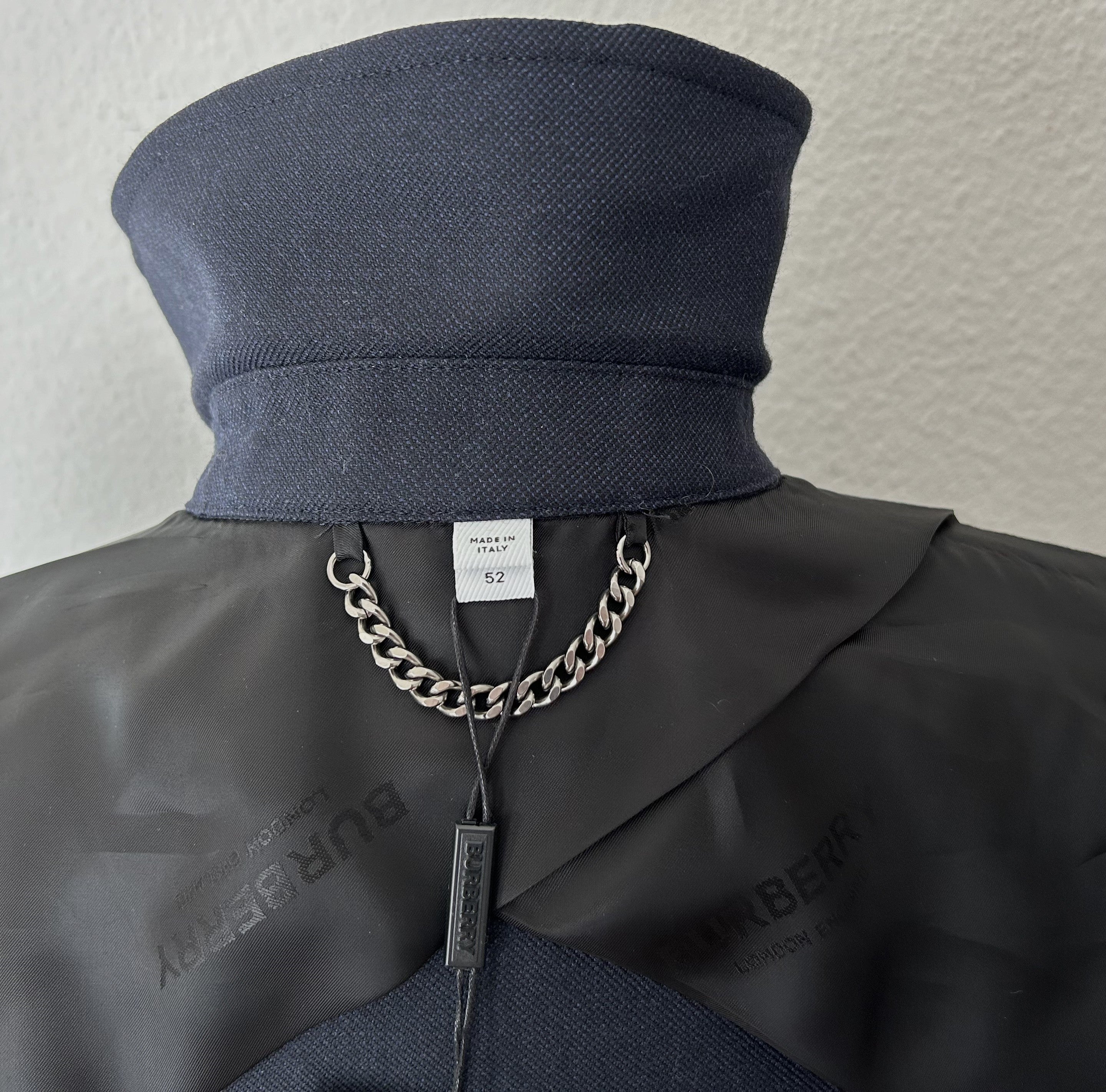 Navy Jacket made of Wolle