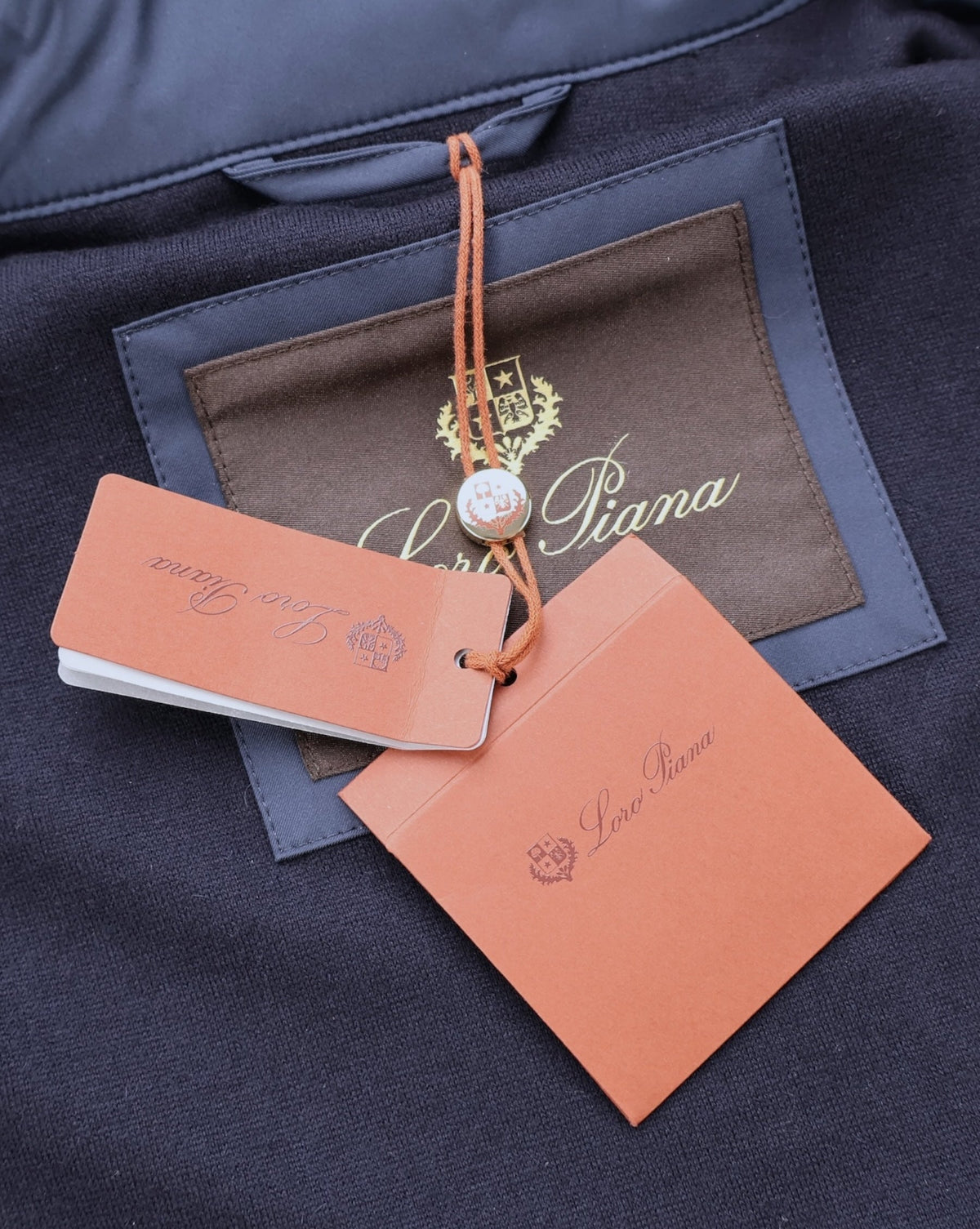 Navy Windmate Traveller Cashmere Jacket