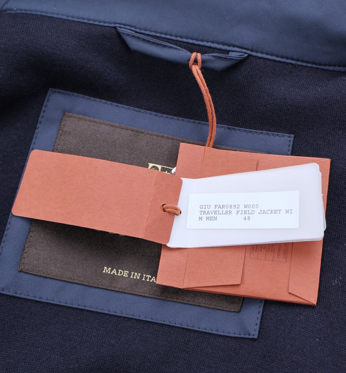 Navy Windmate Traveller Cashmere Jacket