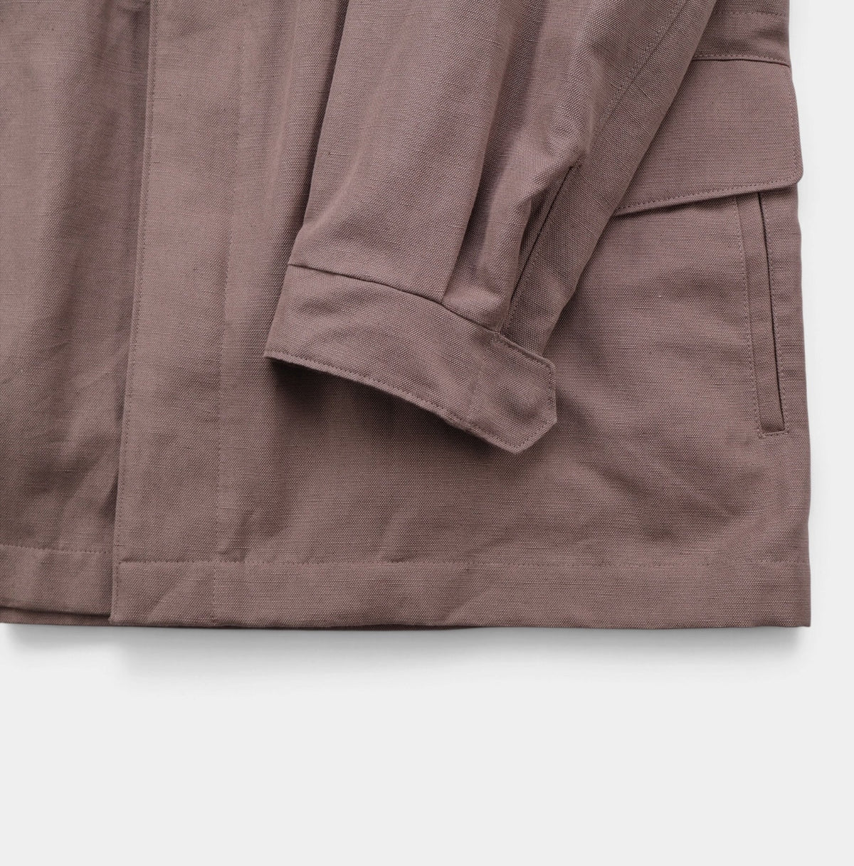 Taupe New Traveller Cotton/Linen Jacket