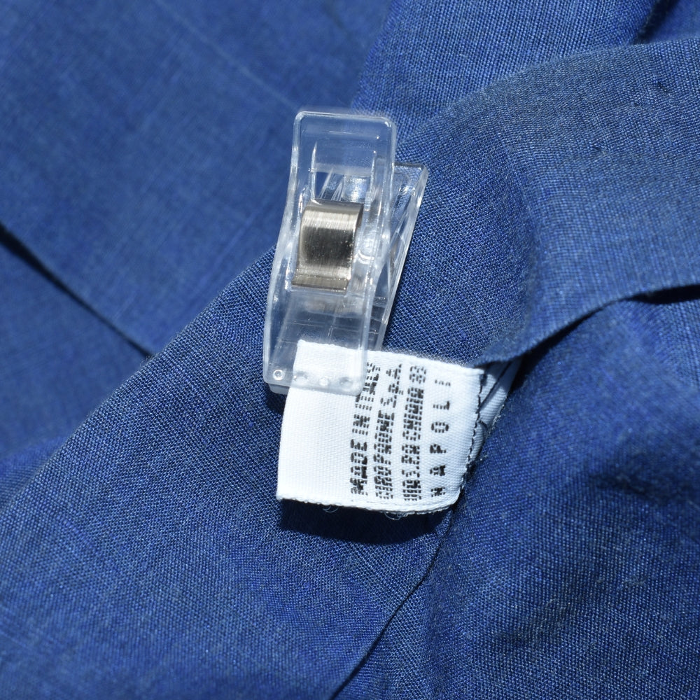 Blue Linen/Silk Shirt (EU 44)