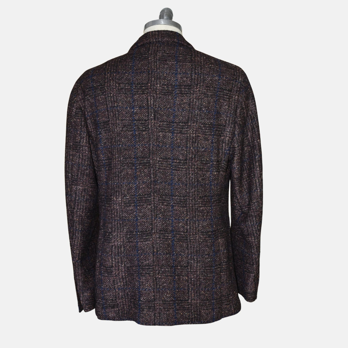 Bordeaux Check Dandy Blazer