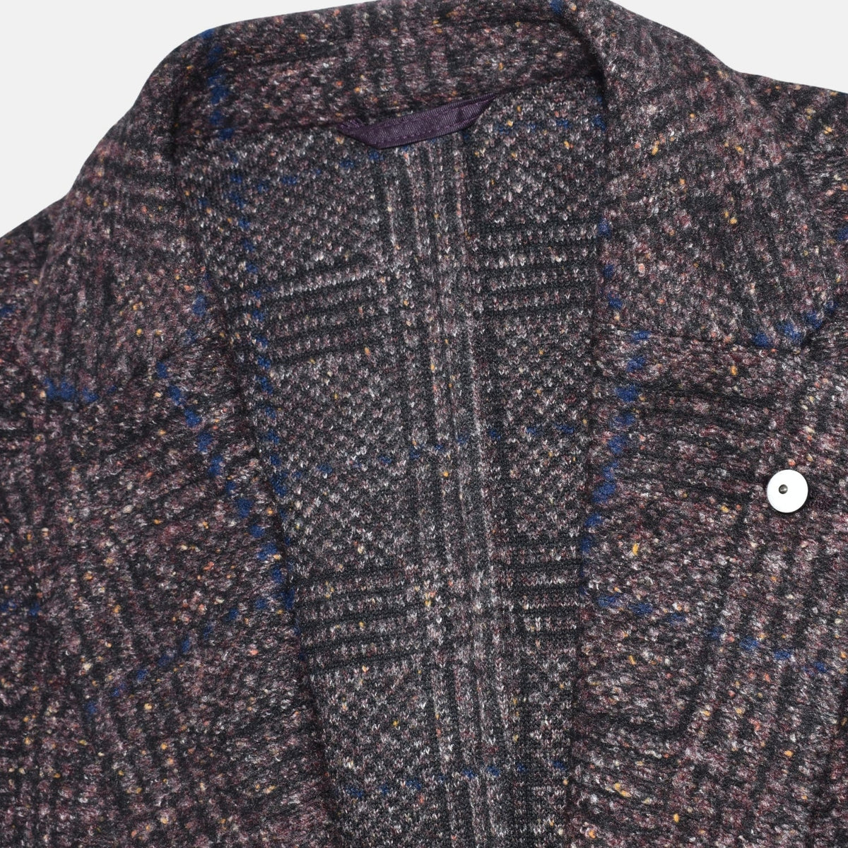 Bordeaux Check Dandy Blazer