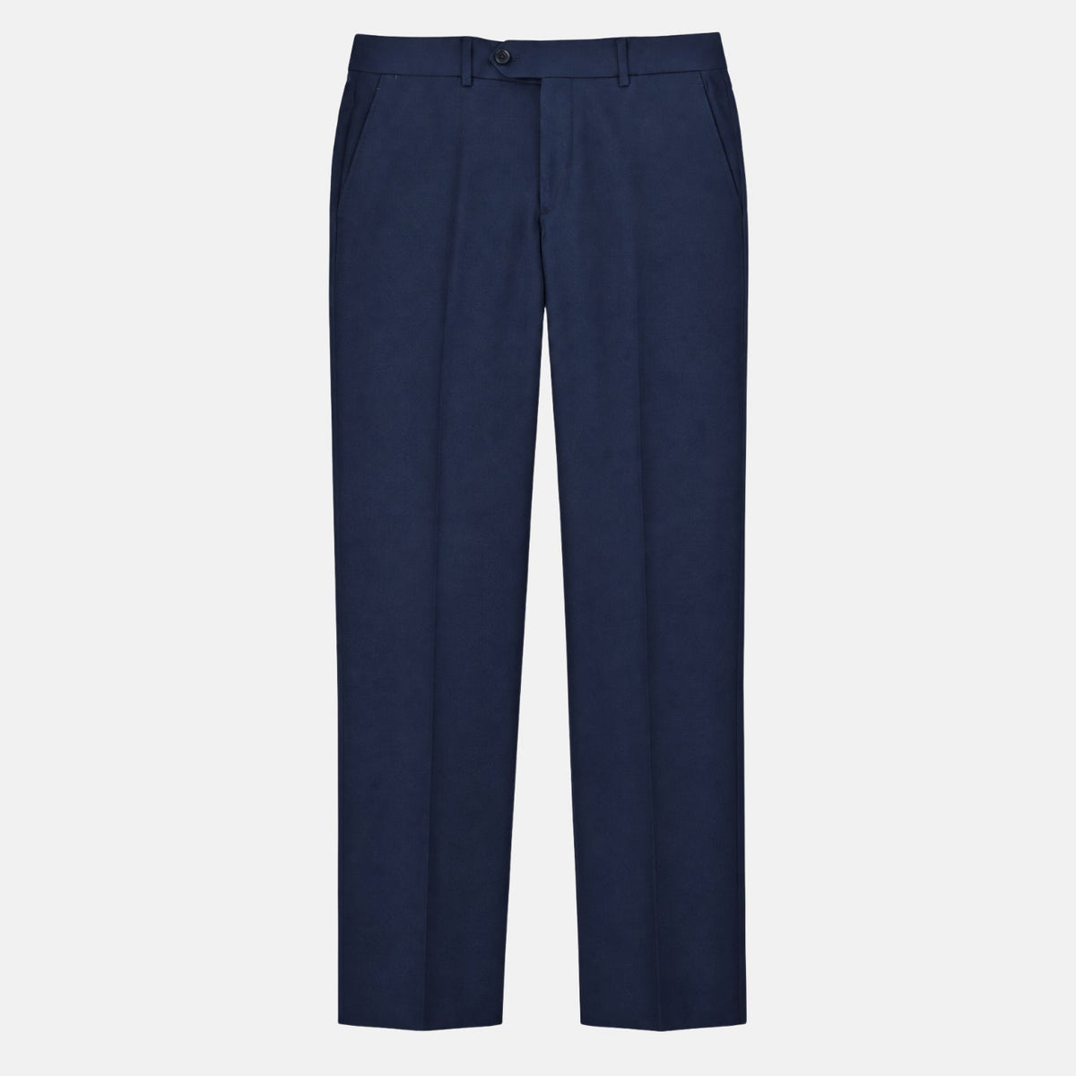 Navy Virgin Wool Trousers