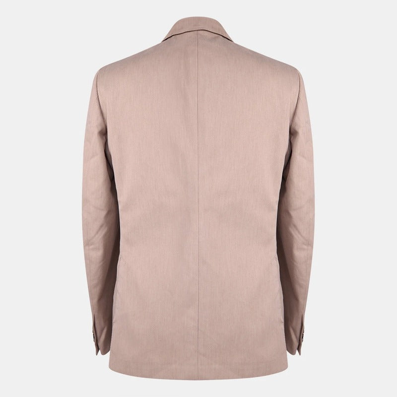 Loro Piana Beige Double Breasted Cashmere Blazer – pre-owned luxury menswear at Sanpetuna