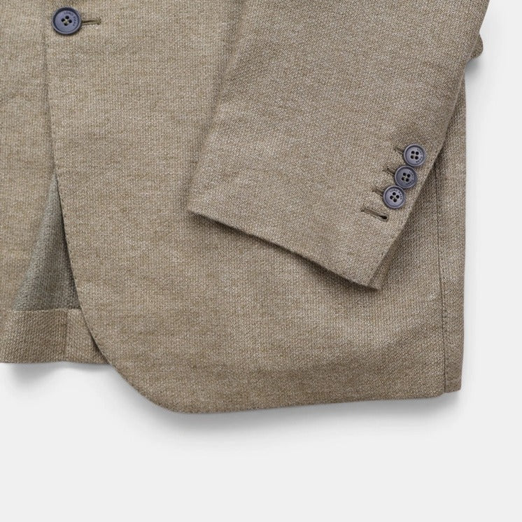 Loro Piana Beige Madrid Cashmere Blazer – pre-owned luxury menswear at Sanpetuna