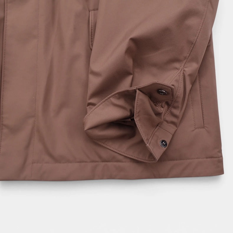 Loro Piana Brown Windmate Traveller Cashmere Jacket – pre-owned luxury menswear at Sanpetuna