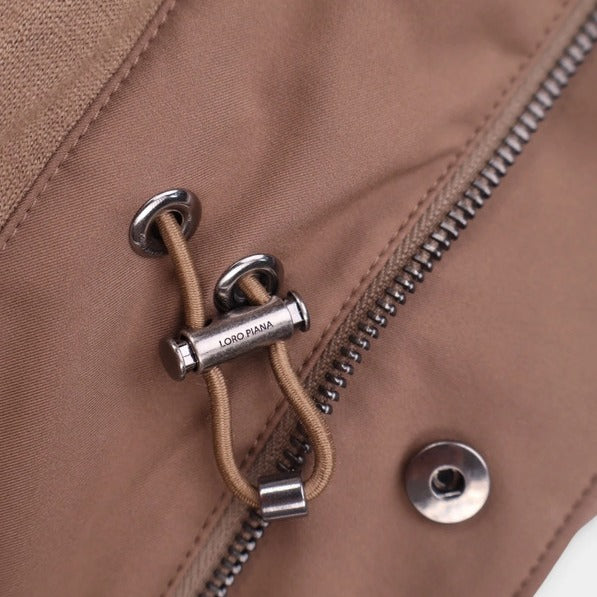 Loro Piana Brown Windmate Traveller Cashmere Jacket – pre-owned luxury menswear at Sanpetuna