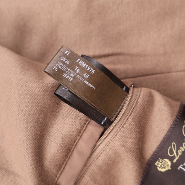 Loro Piana Brown Windmate Traveller Cashmere Jacket – pre-owned luxury menswear at Sanpetuna