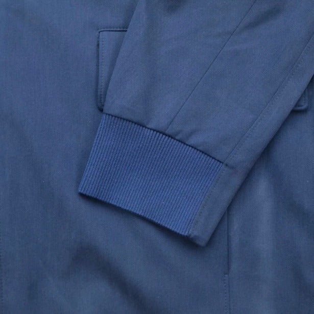 Loro Piana Blue Coniston Silk Parka – pre-owned luxury menswear at Sanpetuna