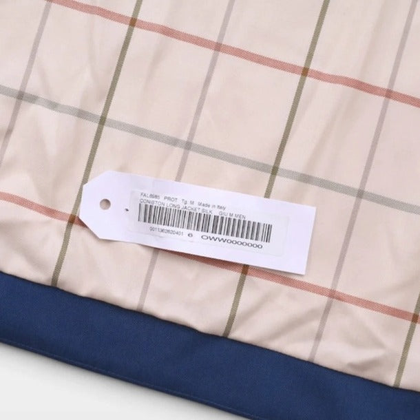 Loro Piana Blue Coniston Silk Parka – pre-owned luxury menswear at Sanpetuna