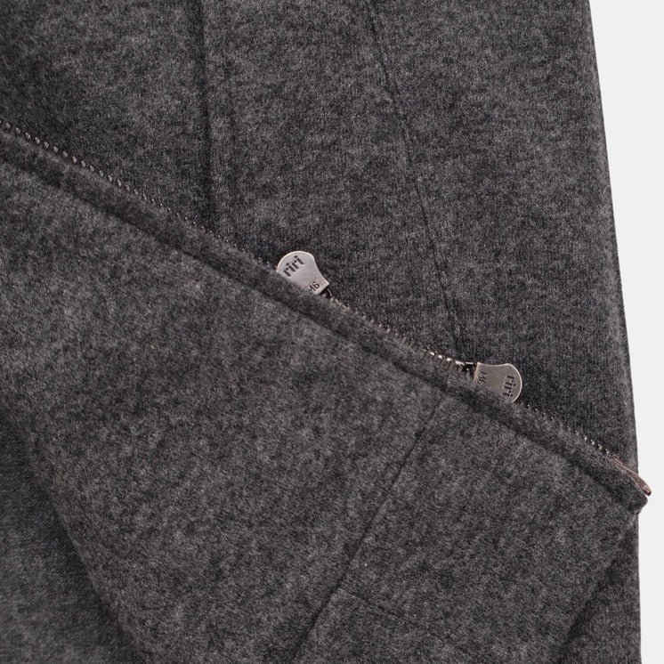 Loro Piana Grey Cashmere Jersey Bomber – pre-owned luxury menswear at Sanpetuna