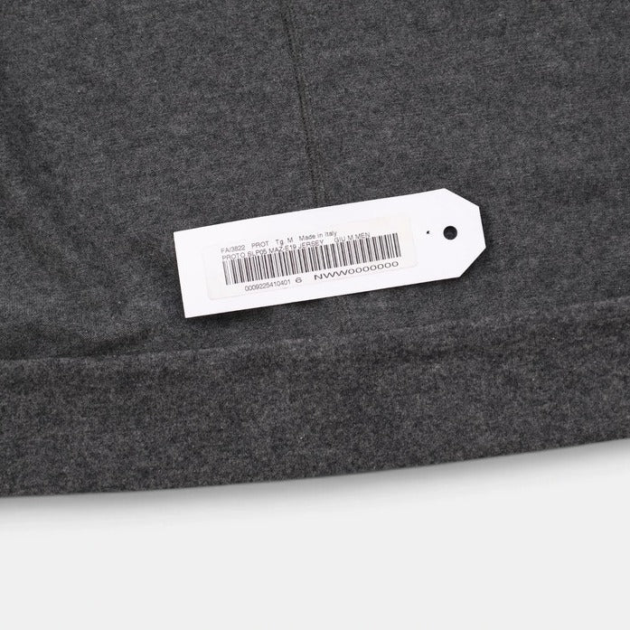 Loro Piana Grey Cashmere Jersey Bomber – pre-owned luxury menswear at Sanpetuna