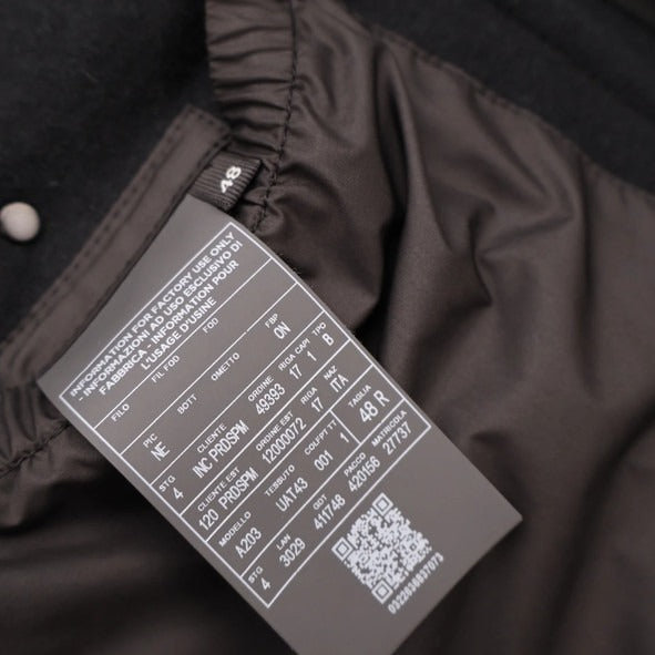 Loro Piana Black Cashmere Wool Chore Jacket – pre-owned luxury menswear at Sanpetuna