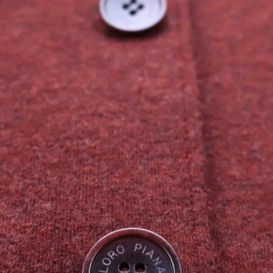 Loro Piana Brown Savile Cashmere Jersey Coat – pre-owned luxury menswear at Sanpetuna