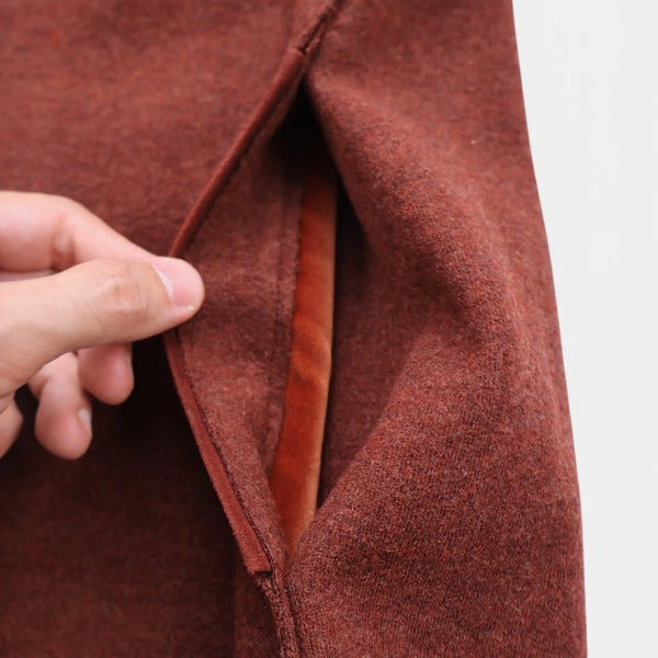 Loro Piana Brown Savile Cashmere Jersey Coat – pre-owned luxury menswear at Sanpetuna