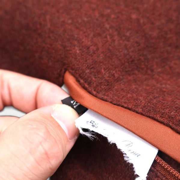 Loro Piana Brown Savile Cashmere Jersey Coat – pre-owned luxury menswear at Sanpetuna