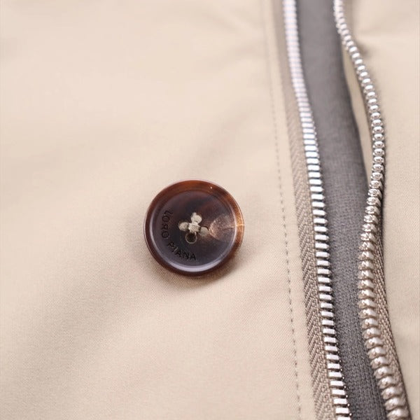 Loro Piana Brown Sebring Windmate Cashmere Coat – pre-owned luxury menswear at Sanpetuna