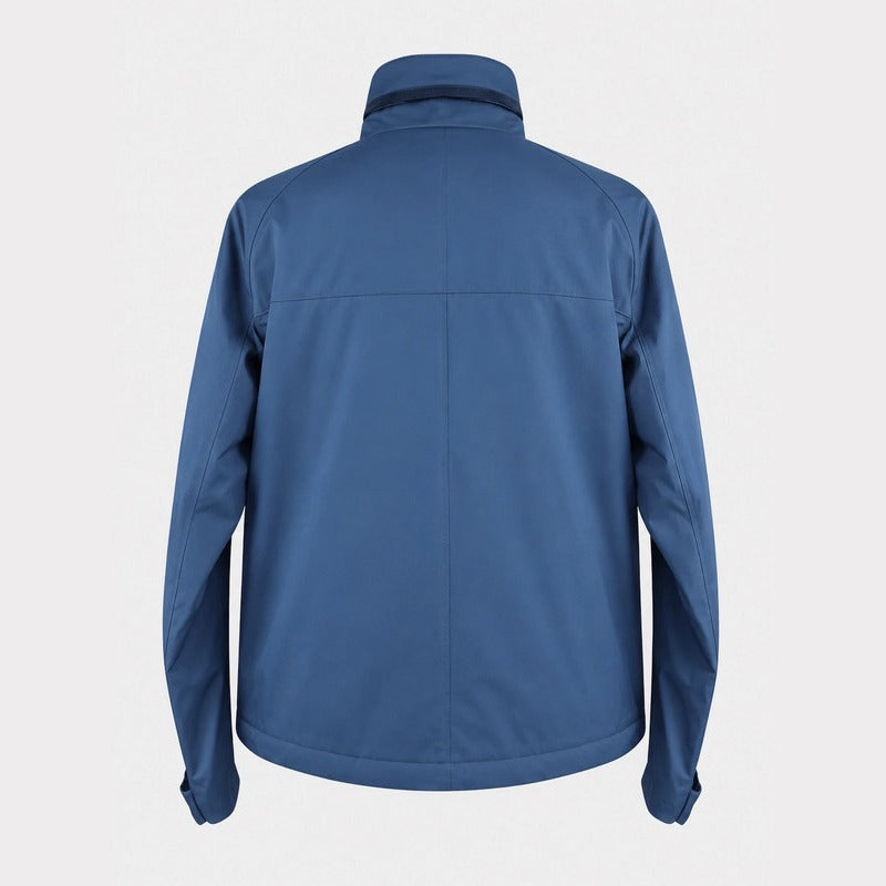 Loro Piana Blue Lanbrooke Wool Bomber – pre-owned luxury menswear at Sanpetuna