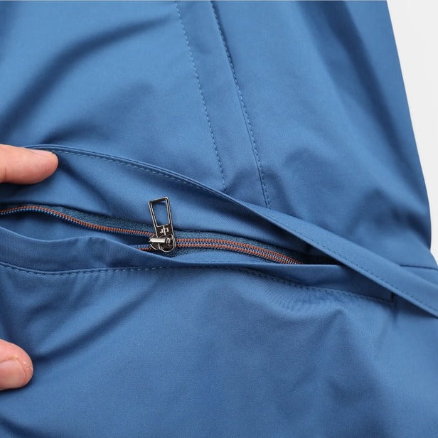 Loro Piana Blue Lanbrooke Wool Bomber – pre-owned luxury menswear at Sanpetuna