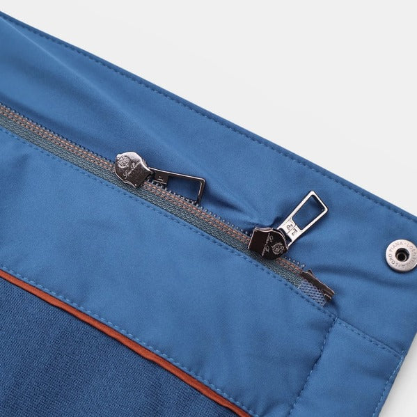 Loro Piana Blue Lanbrooke Wool Bomber – pre-owned luxury menswear at Sanpetuna