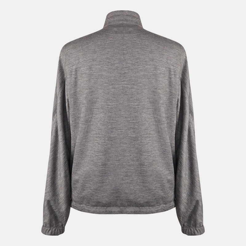 Loro Piana White/Grey Brezza Cashmere Reversible Blouson – pre-owned luxury menswear at Sanpetuna