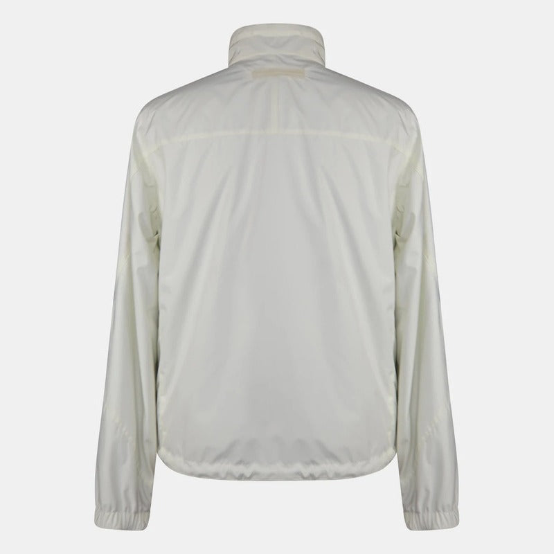 Loro Piana White/Grey Brezza Cashmere Reversible Blouson – pre-owned luxury menswear at Sanpetuna