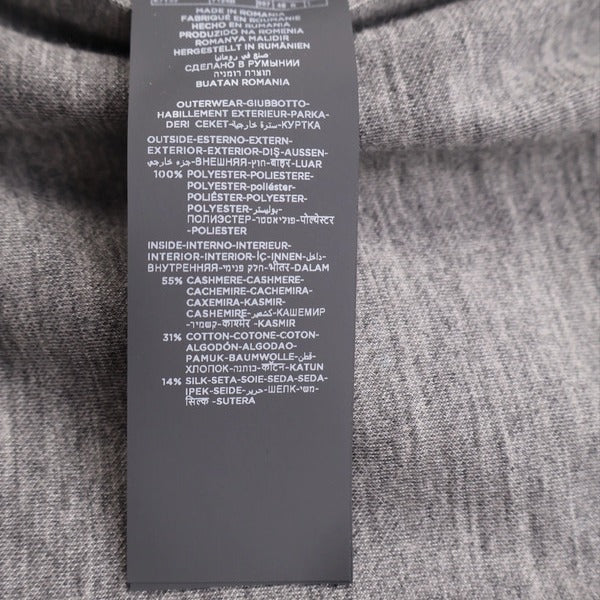 Loro Piana White/Grey Brezza Cashmere Reversible Blouson – pre-owned luxury menswear at Sanpetuna