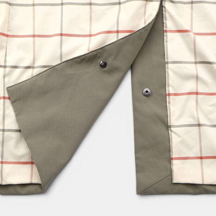 Loro Piana Green Quilted Wind-Stretch Trench Coat – pre-owned luxury menswear at Sanpetuna