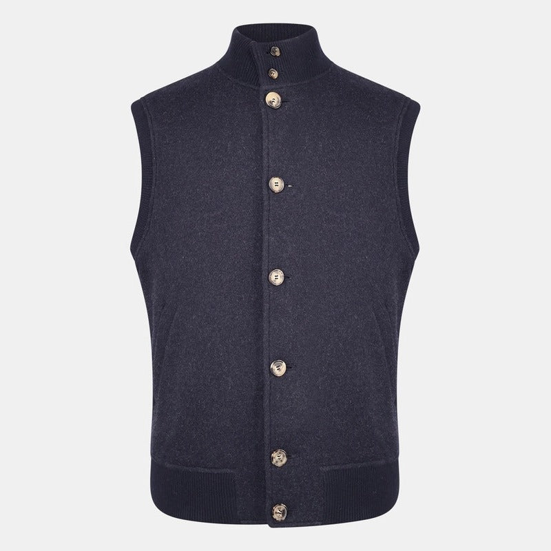 Loro Piana Cashmere 2-Layer Carry Gilet