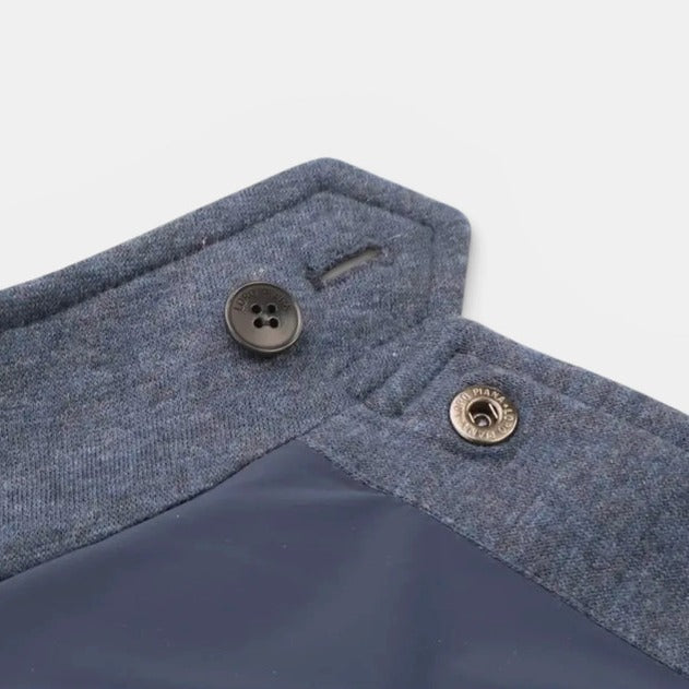 Loro Piana Navy Roadster Cashmere Vest – pre-owned luxury menswear at Sanpetuna