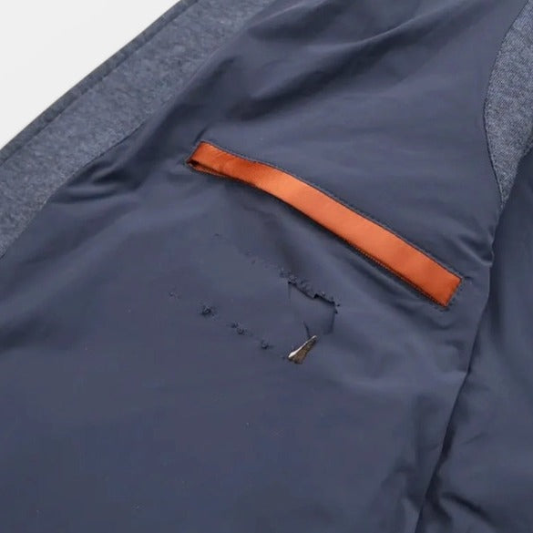 Loro Piana Navy Roadster Cashmere Vest – pre-owned luxury menswear at Sanpetuna