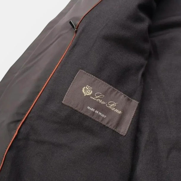 Loro Piana Multicolor Cashmere-Lined Bomber – pre-owned luxury menswear at Sanpetuna