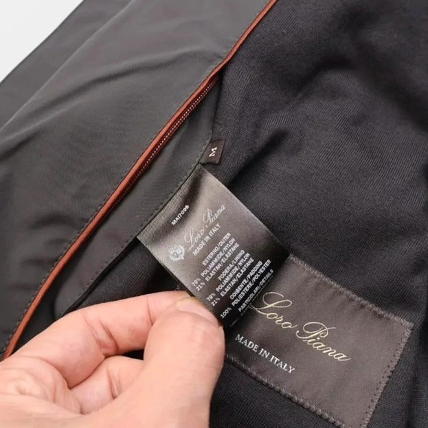 Loro Piana Multicolor Cashmere-Lined Bomber – pre-owned luxury menswear at Sanpetuna